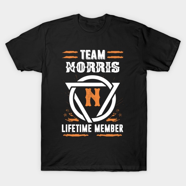 Team Morris Lifetime Member Gift T-shirt Surname Last Name T-Shirt by darius2019